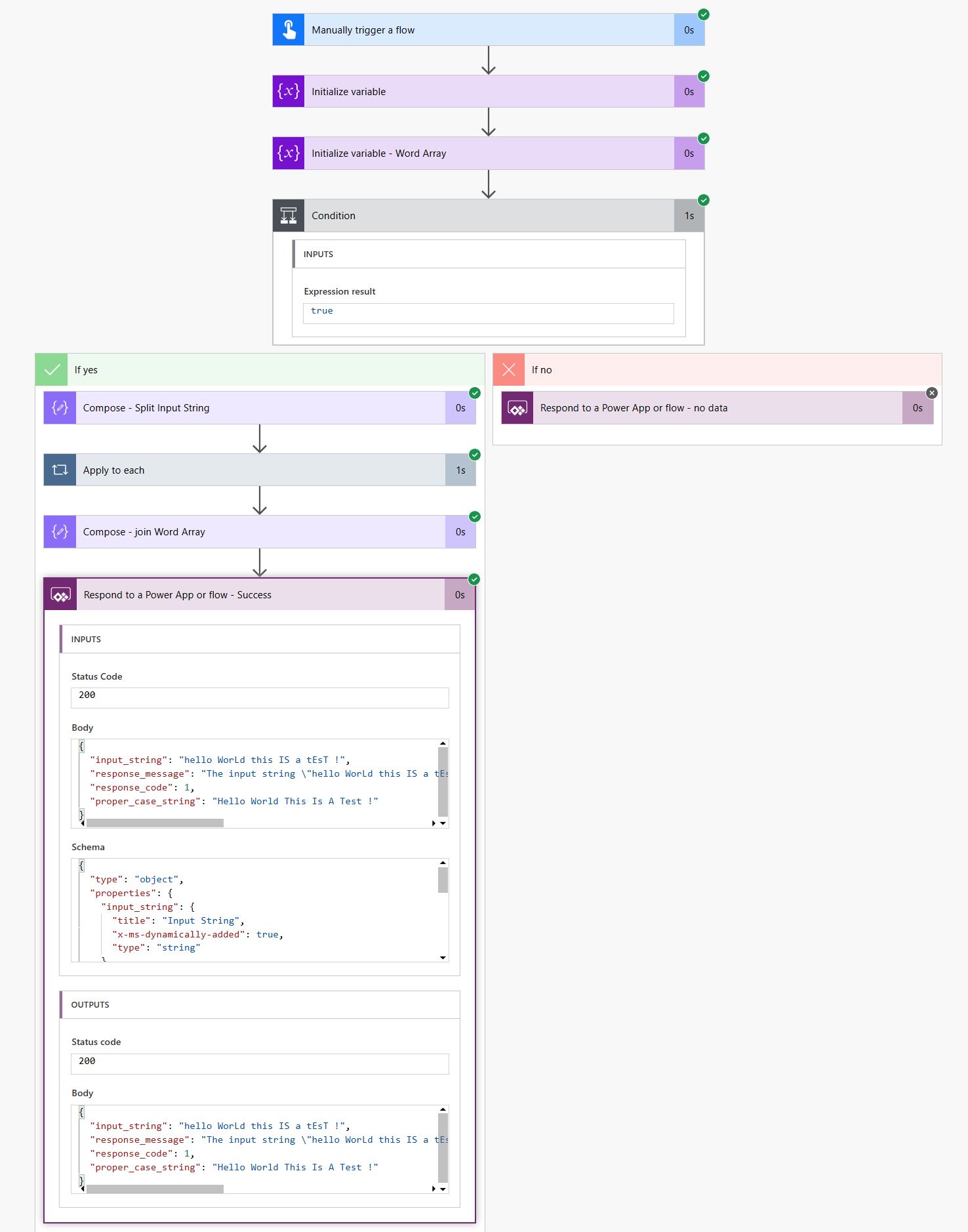 Convert a text field to proper case using Power Automate