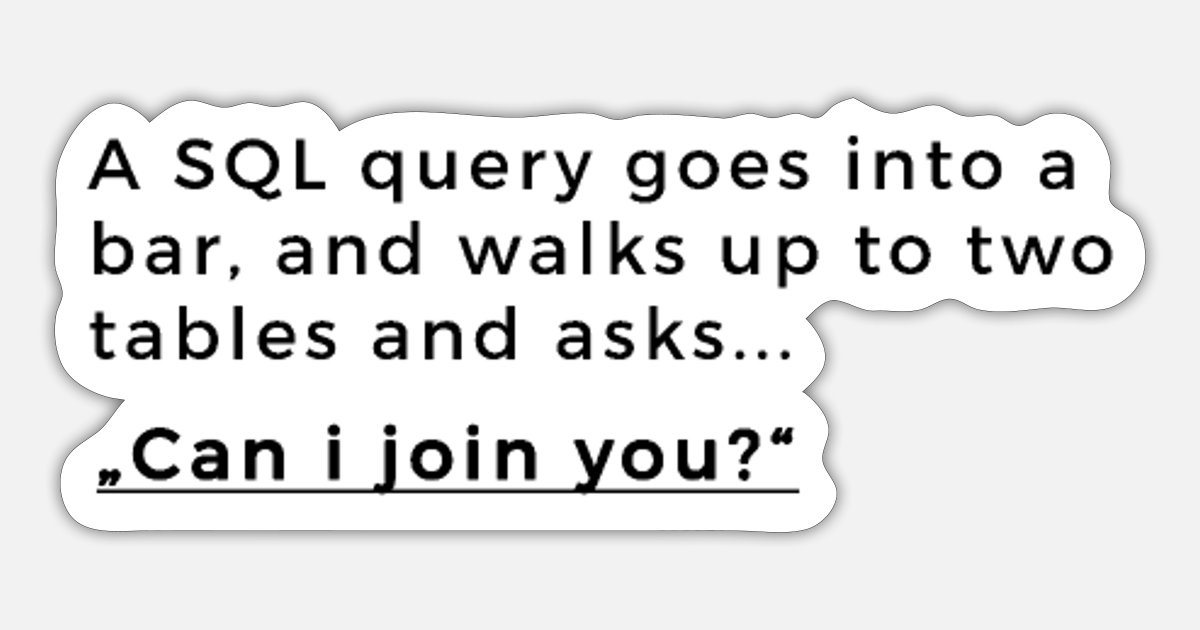 SQL Joke - SQL Date Time